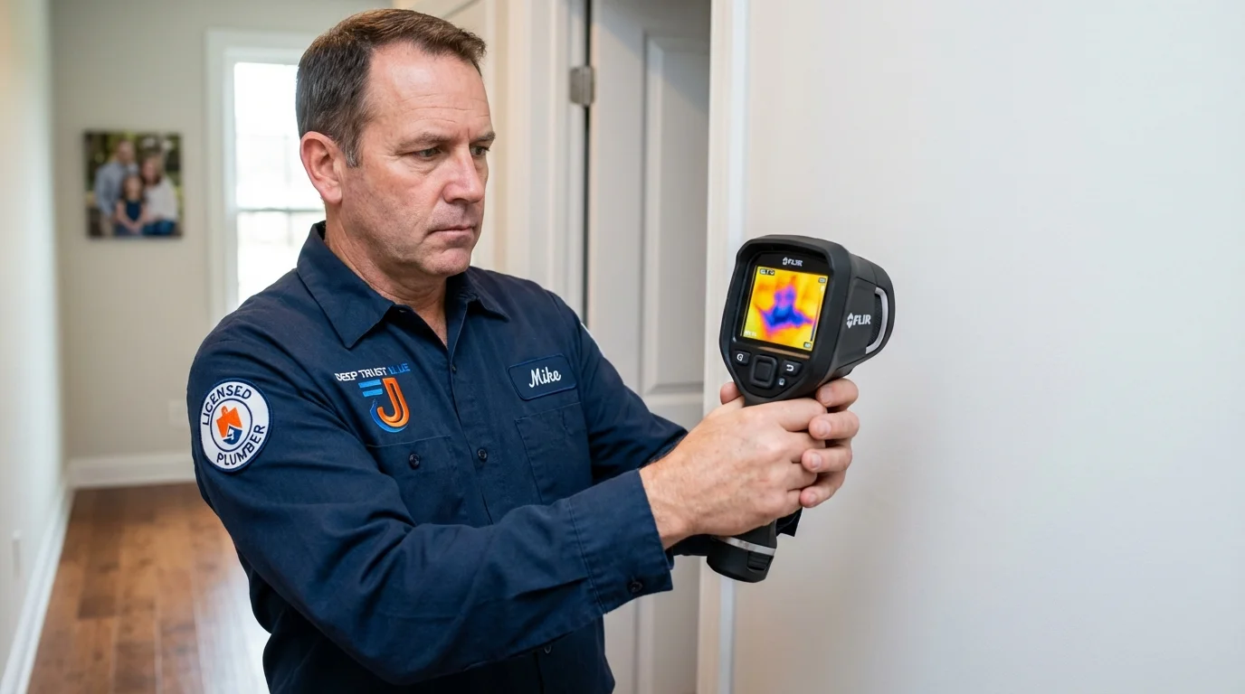 Thermal imaging leak detection by Johns Plumbing LLC in Lake Mary